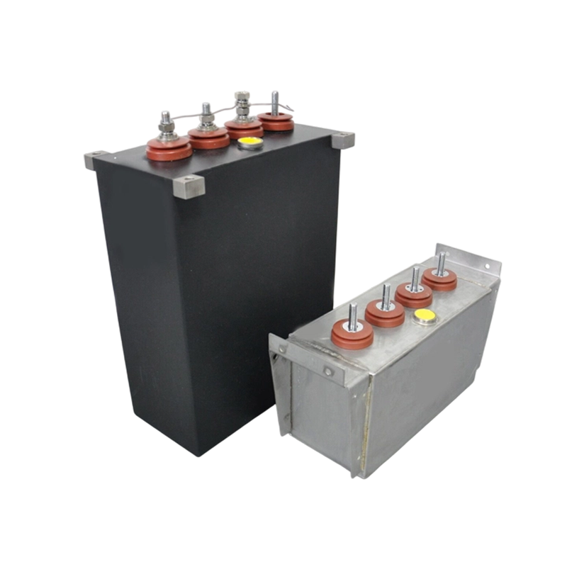 Stainless Steel Case Dry DC Filter Capacitors