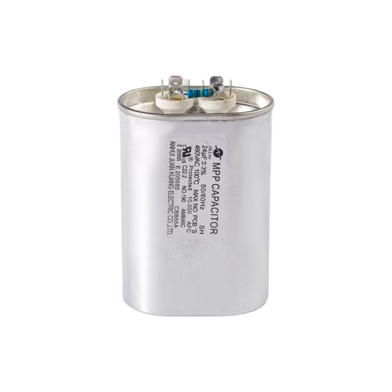 CBB66A 100℃ Capacitor for Metal Halide Bulbs (Oval Aluminum Case)