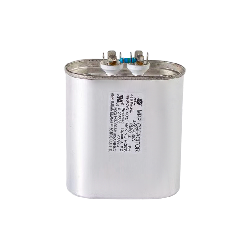 CBB66A 100℃ Capacitor for Metal Halide Bulbs (Oval Aluminum Case)